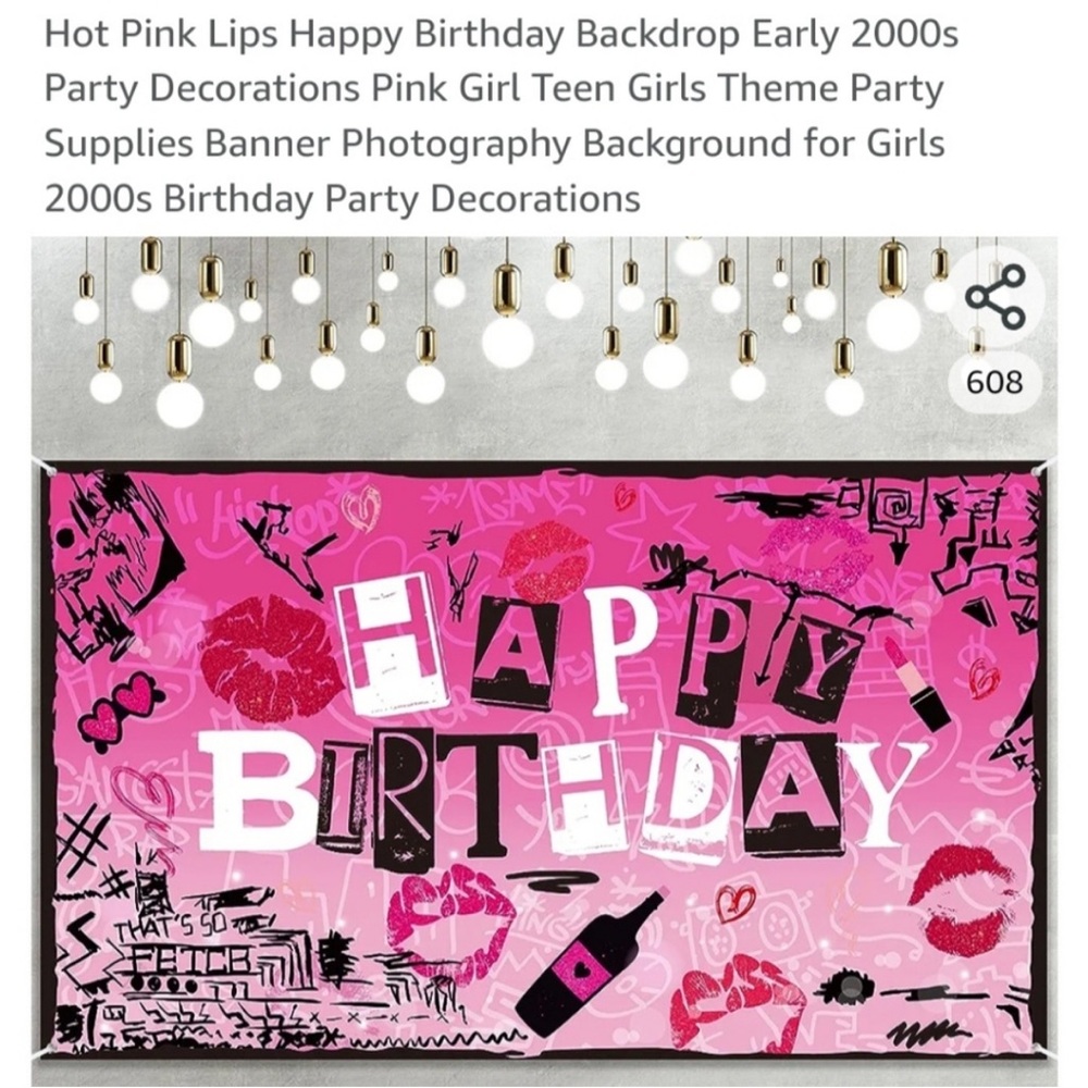 Mean girls party accessories